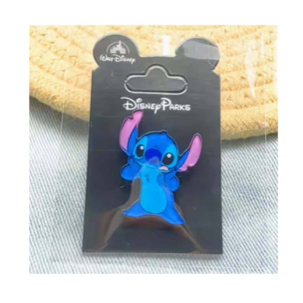 Disney Parks Stitch Colorful Acrylic Pin